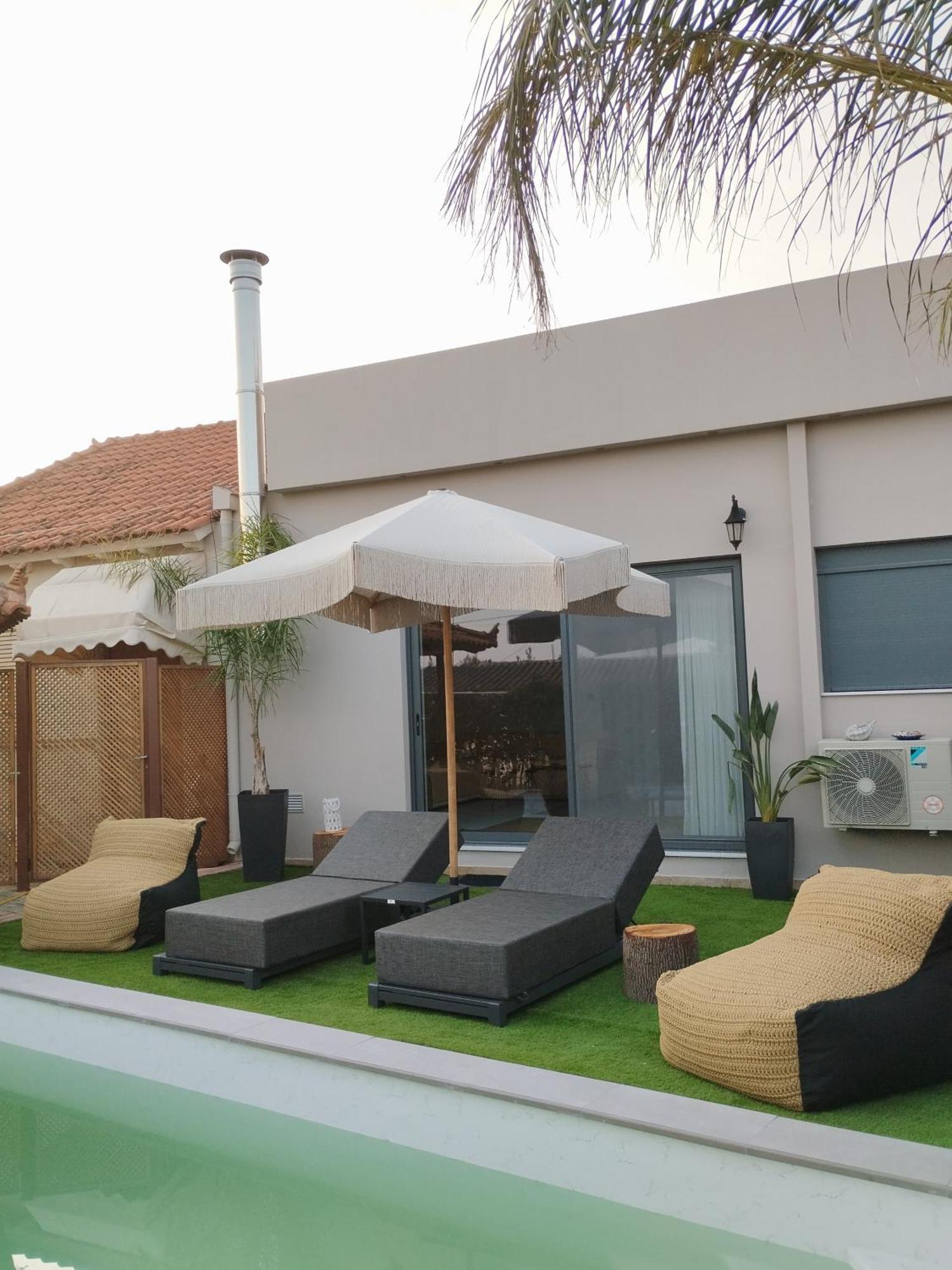 Luxury Villas Chrysa Private Pool & Spa Nauplion Buitenkant foto
